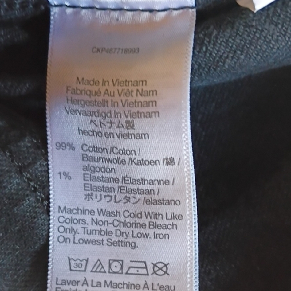 Madewell The Perfect Vintage HibRise Black Ankle Jeans Size 31 - Picture 11 of 12